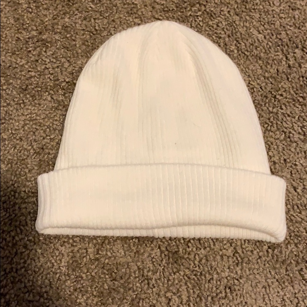 White Beanie